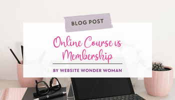 Online Course Vs Membership