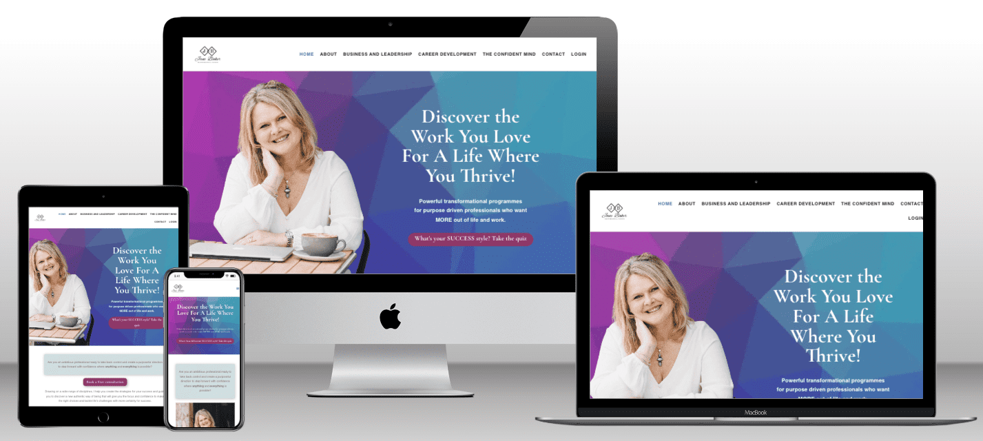 Jane Baker Coaching Website