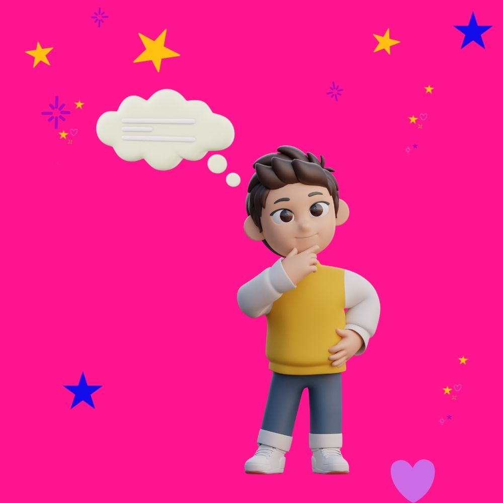 A 3d character man thinking, 'Do I need a website?'